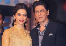 shah rukh and deepika to have a royal dinner in abu dhabi