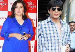 shah rukh to work in farah khan s film