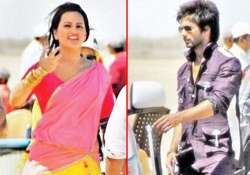 shahid getting a tan for rambo rajkumar