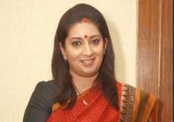 smriti irani nothing scares me