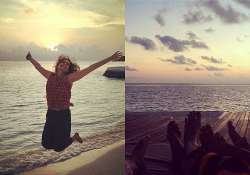 sonam kapoor s exotic holiday in maldives see pics