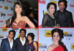 southern celebs dazzled at the red carpet of filmfare awards view pics