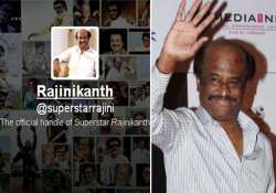 superstar rajinikanth joins twitter asks fans for best rajini one liners view pics