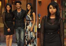 sushant parineeti vani had a blast at comedy nights with kapil view pics