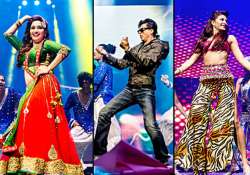 temptation reloaded 2013 shah rukh madhuri rani enthrall sydneysiders view pics