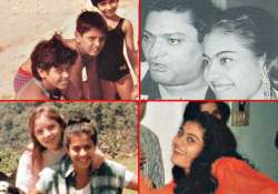 rare pics of birthday girl kajol