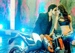 varun dhawan s first on screen liplock with ilena d cruz