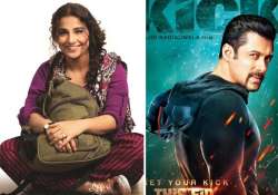 vidya balan to promote salman khan s kick