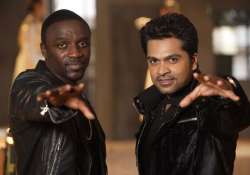 when simbu made akon wear a dhoti