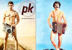 is aamir khan s controversial pk poster copied see pics