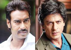 ajay devgn shah rukh khan spat singham actor blames media for raising the issue