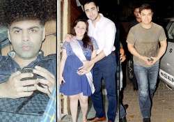 imran avantika s baby shower aamir khan karan johar dilip saira bless the couple see inside pics