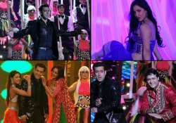 bigg boss 7 salman performs with inmates see pics