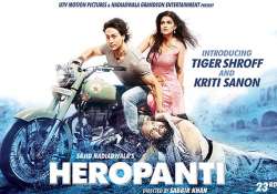 heropanti collects rs.6.63 crore on opening day