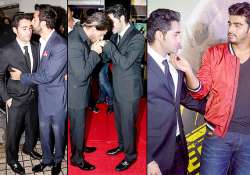 shah rukh ranbir arjun shower extreme love on armaan jain at lekar hum deewna dil premiere see pics