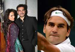 malaika arora teases hubby arbaaz for resembling roger federer