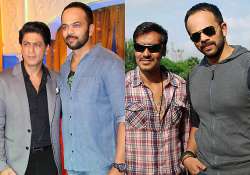 rohit shetty happy working with ajay and shah rukh