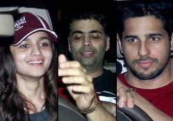 kick special screening alia sidharth karan johar cheer for salman khan see pics