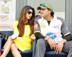 bigg boss 7 couple tanishaa armaan spotted together at ccl see pics