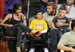 beckham wants normal life for children