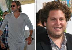 brad pitt jonah hill promote moneyball