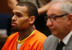 chris brown in us marshal custody