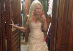 crystal harris wedding dress on auction