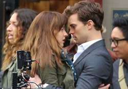 fifty shades... actors have great chemistry producer