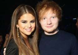 selena gomez ed sheeran spotted together