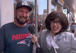 miley cyrus turns reporter to find out what people think about her