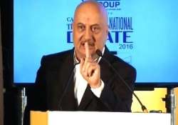 it s only champagne liberals who talk about intolerance anupam kher