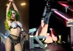 when lady gaga had a great fall