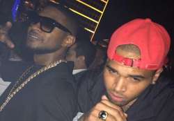 usher chris brown reunite for new song