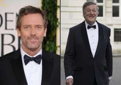 hugh laurie wishes stephen fry love and happiness on his marriage