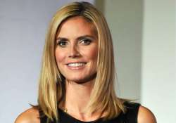 heidi klum thinks about beau during lingerie shoots