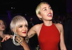 rita ora praises miley cyrus s naked antics