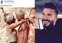 david beckham shares throwback image of wife victoria beckham on birthday