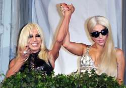 lady gaga named versace s new face