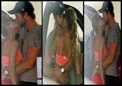 liam hemsworth locks lips with eiza gonzalez see pics