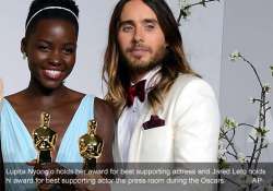 lupita nyong o jared leto gravity win at oscars 2014