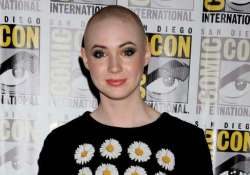 shaving head was liberating for karen gillan