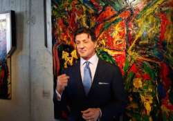 sylvester stallone to launch art retrospective