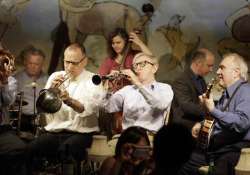 woody allen jazzes it up for rome catholic hospital