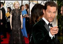 golden globe awards 2014 cate blanchett matthew mcconaughey win best actors