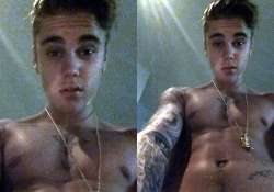 justin bieber leaves fans shocked with naked selfie see pics