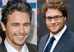 seth rogen takes a dig at james franco s instagram scandal