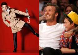 david beckham helps sons brooklyn romeo on their first photoshoots see pics