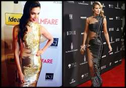 filmfare awards 2014 deepika padukone dares to don a body revealing dress see pics