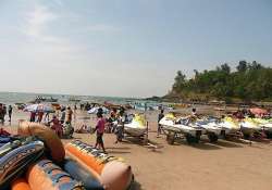 goa s popular baga beach set for a facelift