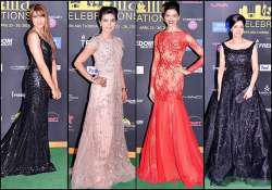 iifa 2014 priyanka deepika kareena look fabulous on the green carpet see pics